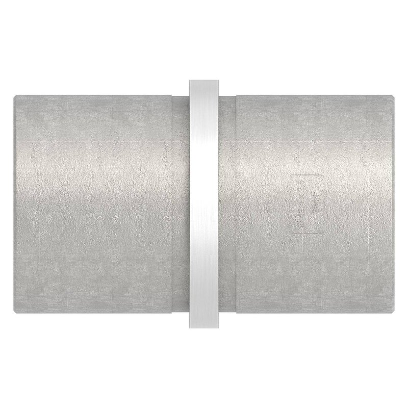 Verbindungsstück für Rohr 42,4x2,5mm, V2A