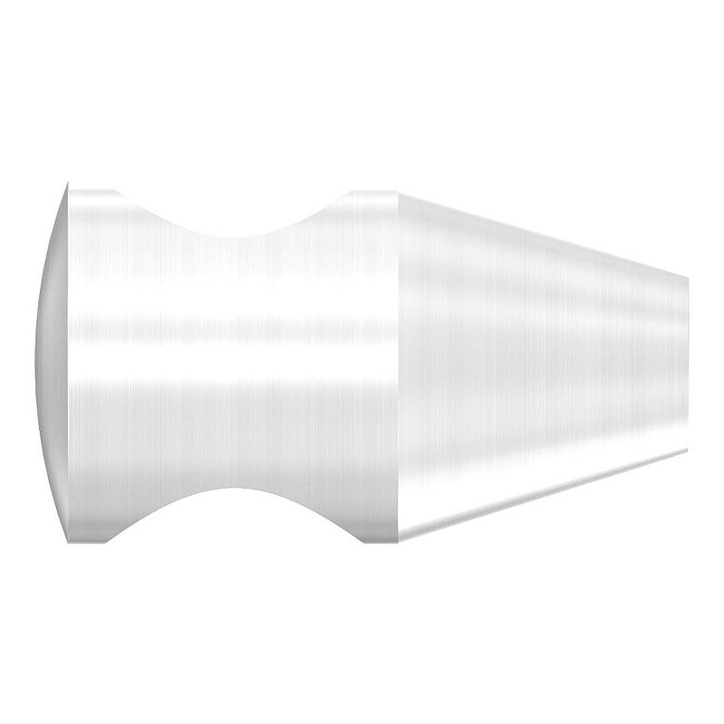 Querstabhalter mit Gewinde M6, Bohrung 14,2mm Bohrung, V2A