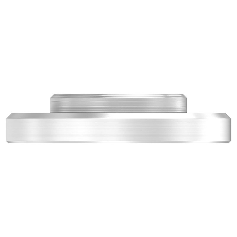 adapter plate Ø 60mm for pipe 42,4 x 2,0-2,5mm, AISI304
