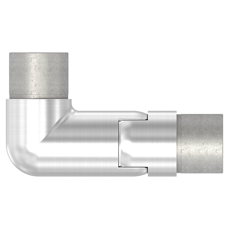 Gelenkstück links, für Rohr 42,4x2,0mm, V2A