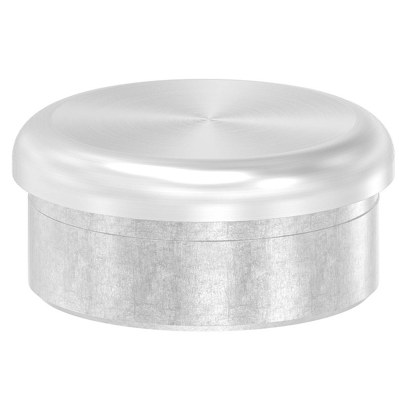 Rohrabschlussstopfen, für Rohr 48,3x2,0mm, V2A