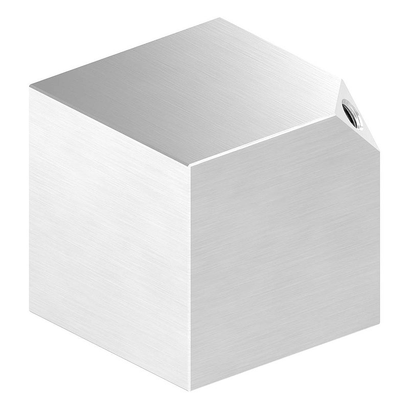 Cube, 60x60mm, AISI304