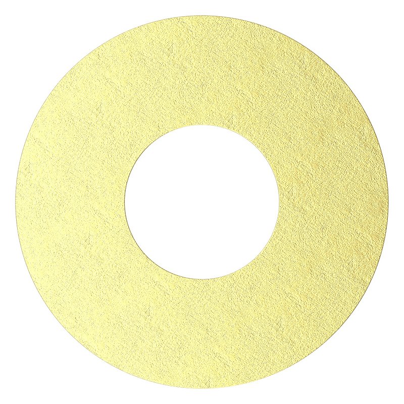 Messingscheibe von Torband 121-M20