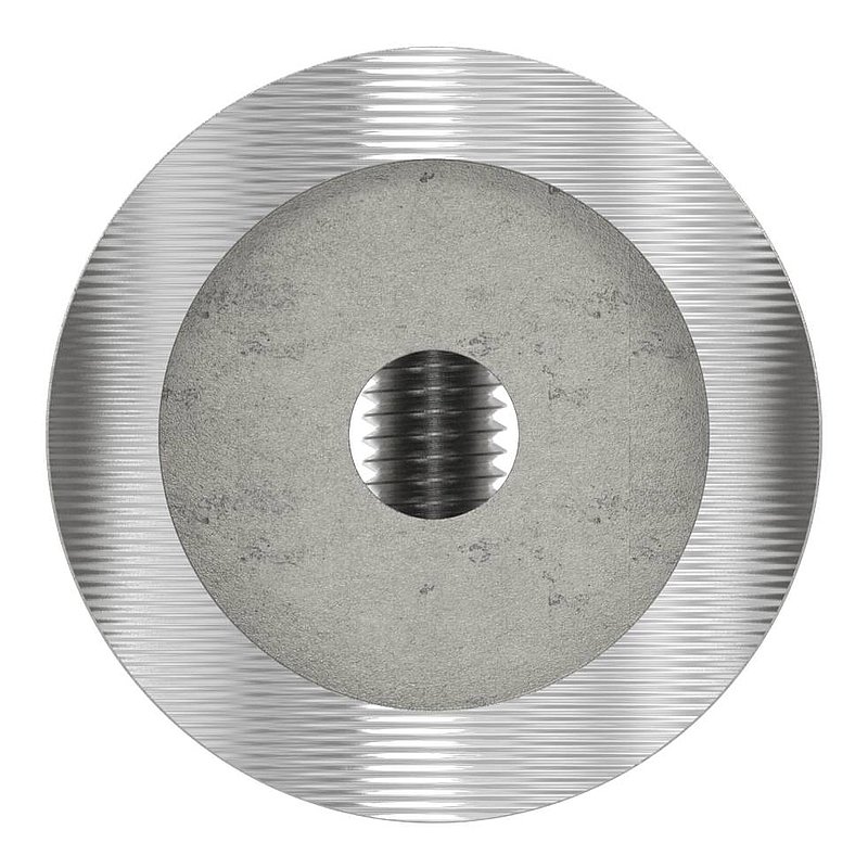 Anschlussstück 90°, Anschluss oben: 48,3mm, V2A
