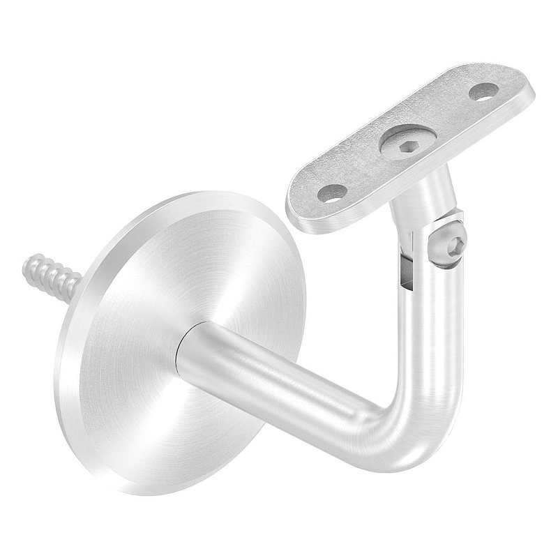 Handrail bracket with joint, handrail connection plate 42.4mm, AISI304