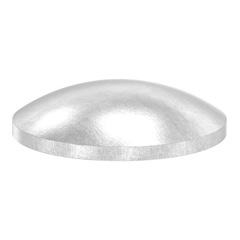 Gewölbte Schale Ø 21,3x1,5mm, H: 5mm, roh, V2A