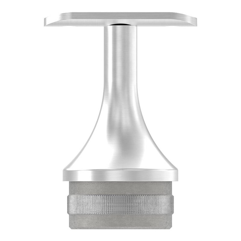 Rohrabschlussstopfen für Rohr 48,3x2,0mm, Handlaufanschlussplatte: 42,4mm, V2A