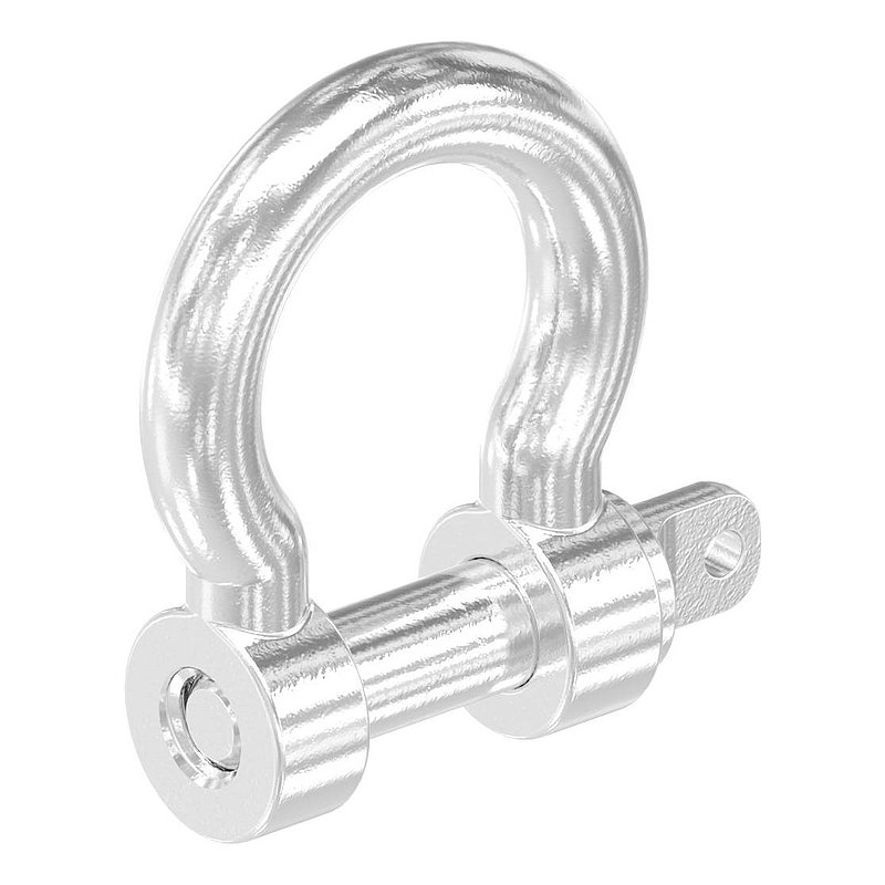 Curved shackle, M5, AISI316