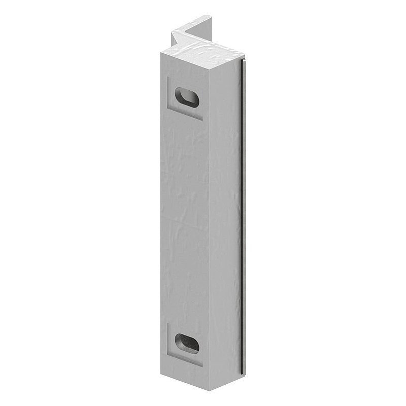 Anschlag für Gittertorschloss GTS 2, blank