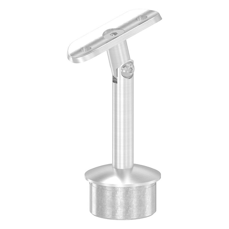 Rohrabschlussstopfen für Rohr 42,4x2,5mm, Handlaufanschlussplatte: 42,4mm, V2A