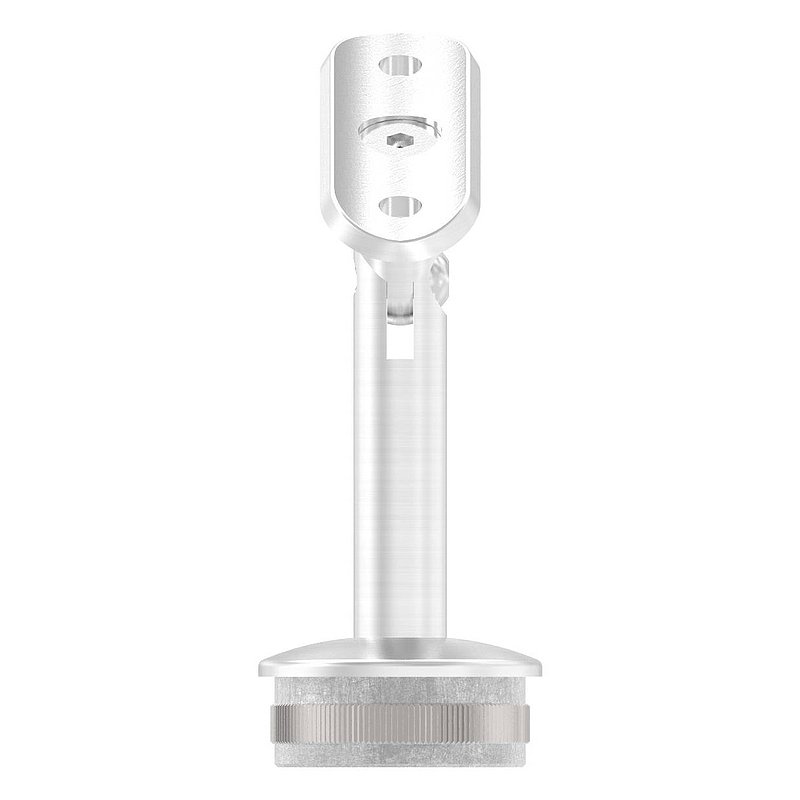Rohrabschlussstopfen für Rohr 42,4x2,0mm, Handlaufanschlussplatte: 42,4mm, V2A