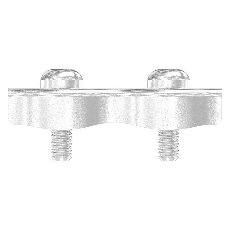 Duplexklemmen für Seil 5mm, V4A