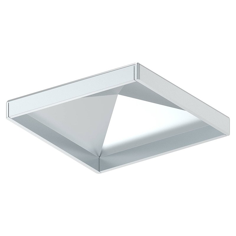 Pfeilerbedecker für Rohr 60x60mm, verzinkt