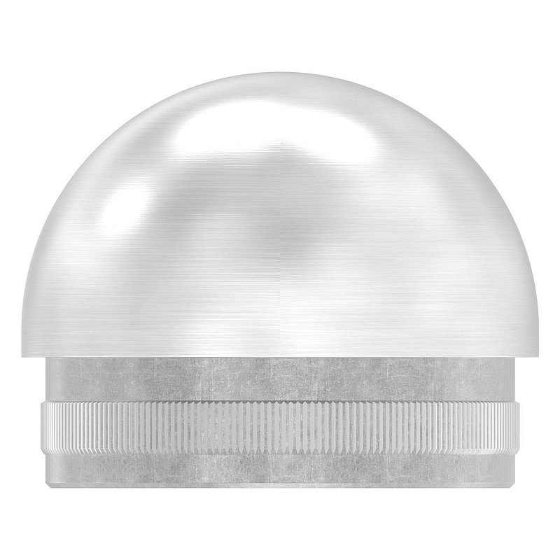 Rohrabschlussstopfen, für Rohr 48,3x2,0mm, V2A