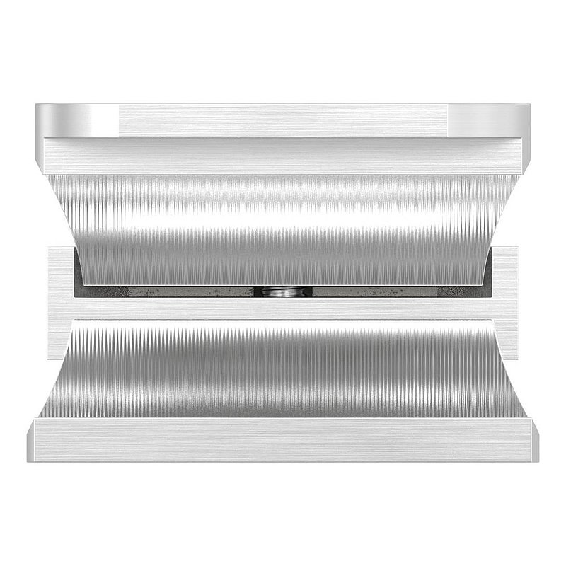 Fixation murale pour rail de guidage, V2A