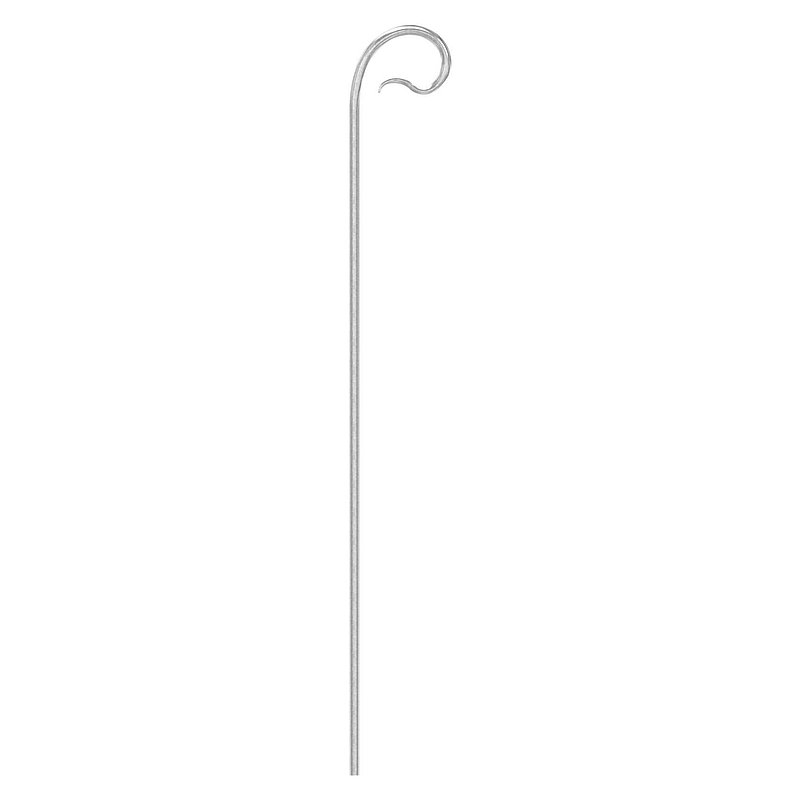 Stab aus Ø 12mm, oben eingerollt, 860mm