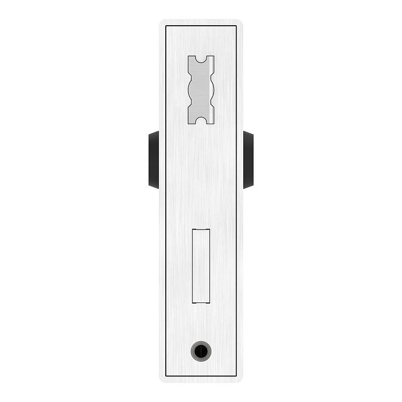 Stainless steel lock case with stainless steel lock, 40x94x172mm