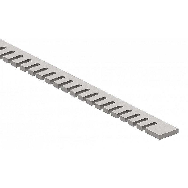 Krümmerleiste 40x8 L: 1500mm