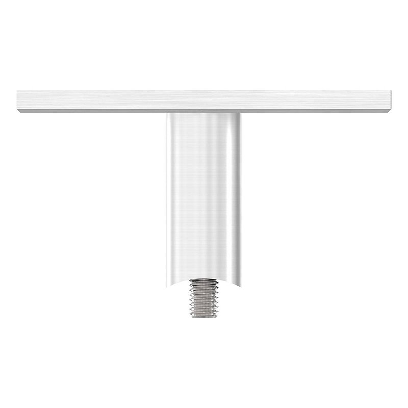 Wandbefestigung für Geländerpfosten 42,4mm, V2A