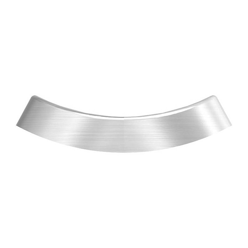 Handlaufanschlussplatte lange Ausführung, 42,4mm, V2A
