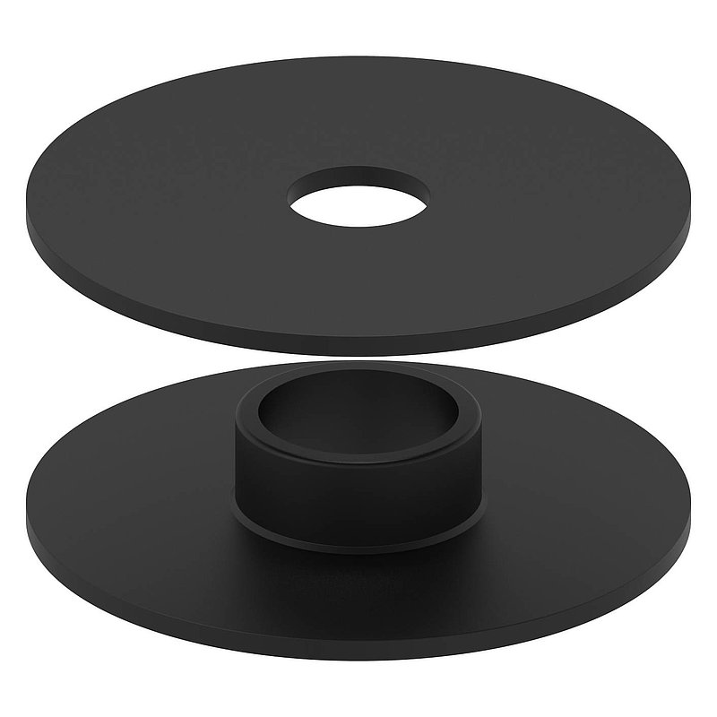 Gummischeibe (Paar) Ø 58 x 2mm, EPDM