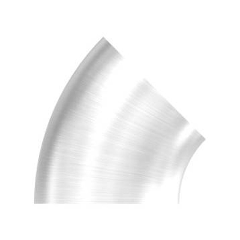 Welding elbow 45°, 33,7x2,0mm, AISI304