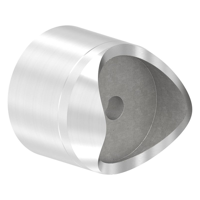 Befestigung für Rohr 42,4mm an 42,4mm