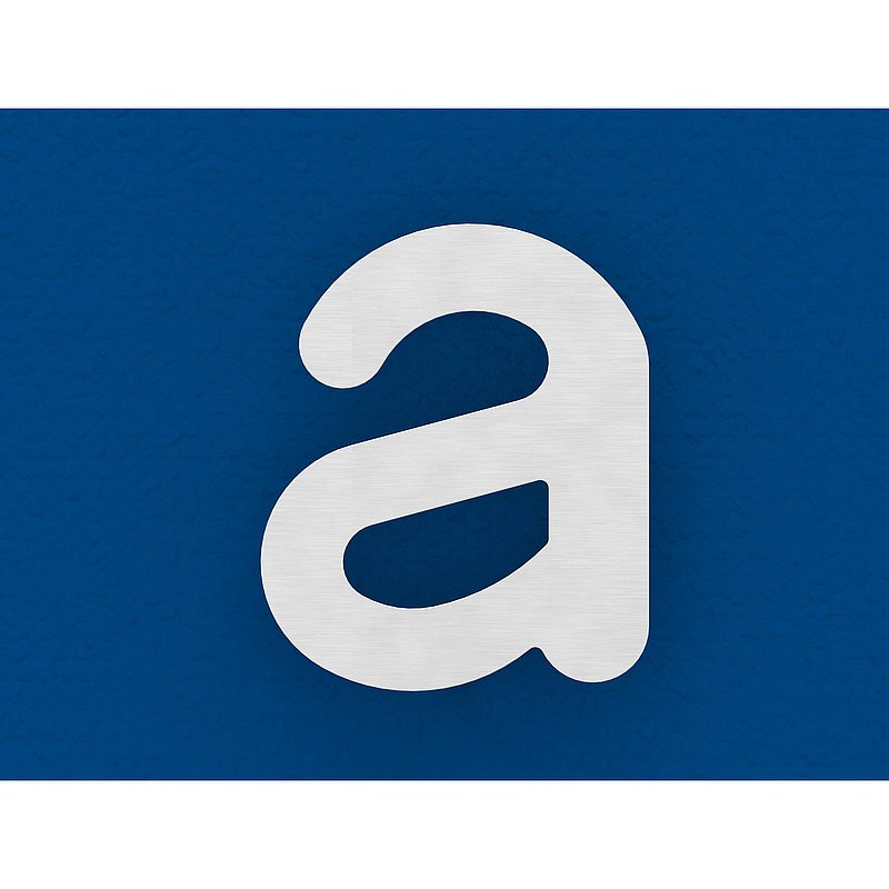 house number a - "small", AISI304