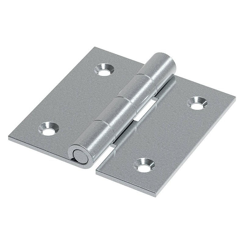 Scharnier 20x20mm mit festem Zapfen