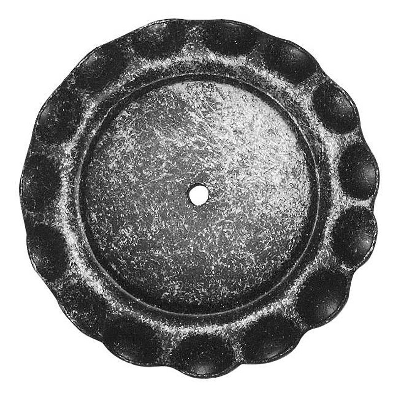 Bodenrosette 5mm, Ø 65mm, Mittelloch Ø 5,0mm