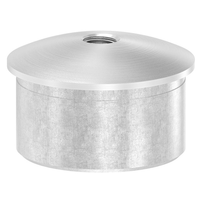 Rohrabschlussstopfen zum Kleben mit M8 für 42,4x2,0mm, V2A