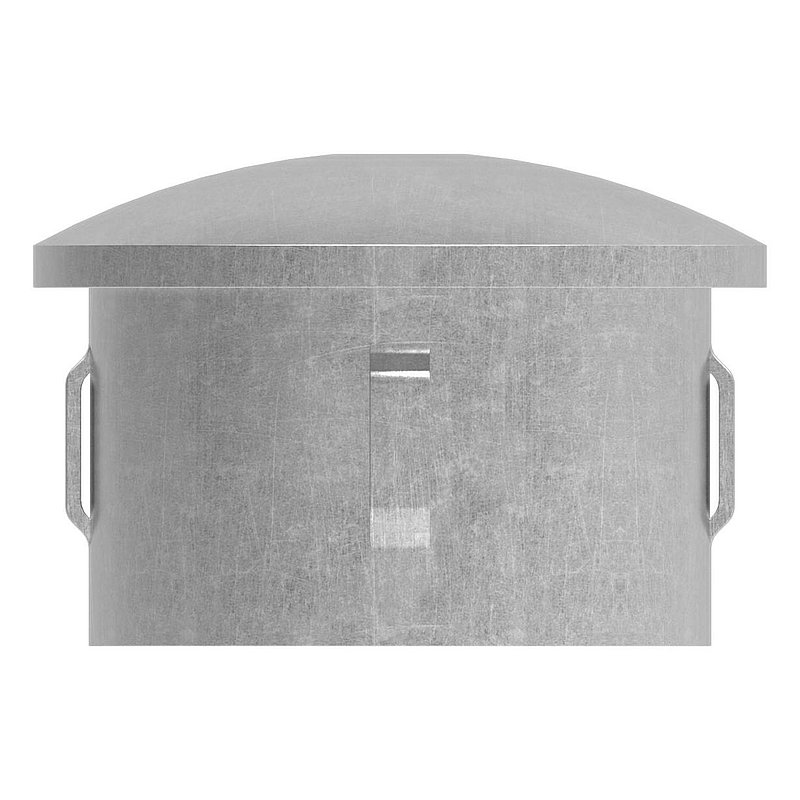 Steel end cap, for 48.3mm tube