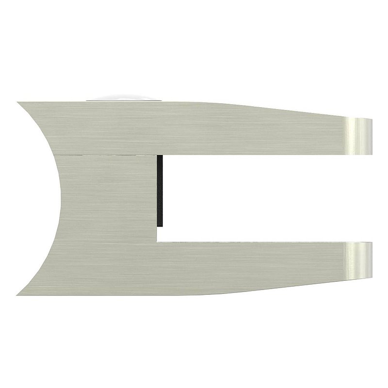 Glass clamp mod. 14, connection: 42.4mm, VA effect