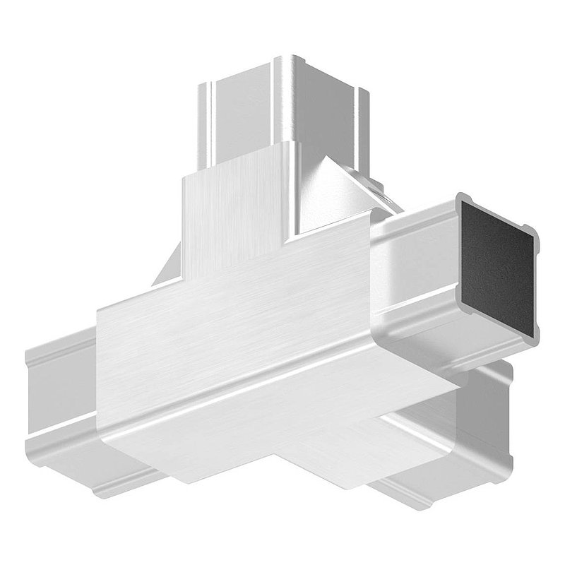 CORNECT® T-Stück mit seitlichem Abgang, V2A