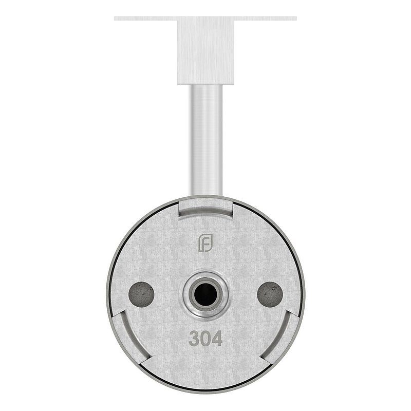 Handlaufhalter für LED Handlauf  (Ronde und Bügel verschweißt), V2A