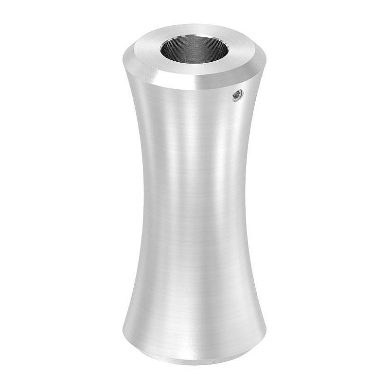 Zierhülse mit Durchgangsbohrung 12,5mm, V2A