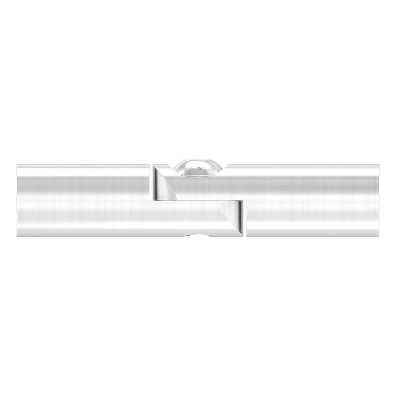 Raccord de barre avec articulation pour barre ronde Ø 10mm, V2A
