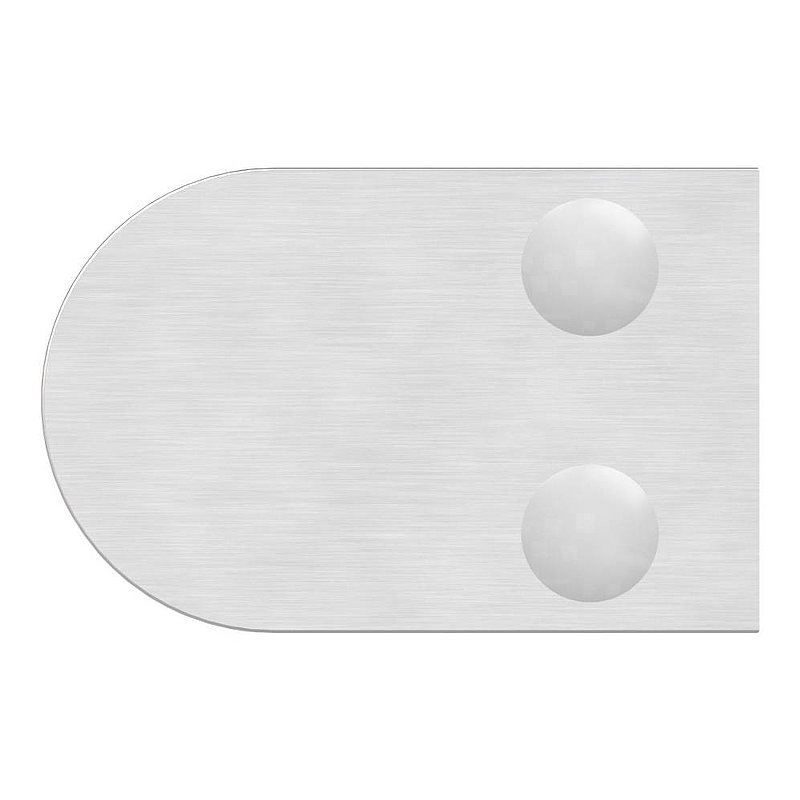Glass clamp mod. 16, connection: 26.9mm, AISI316