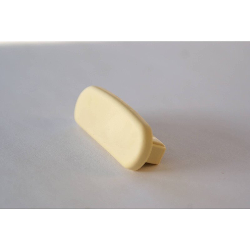 Endkappe für Kunststoffhandlauf für 40x8mm, elfenbein