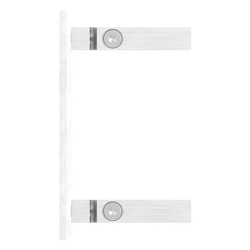 Wandbefestigung für Geländerpfosten 40x40mm, V2A