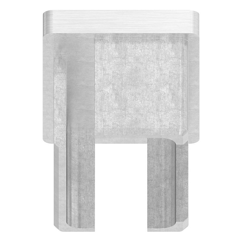 Einsteckkappe, für Rohr 50x30x2,0mm, V2A