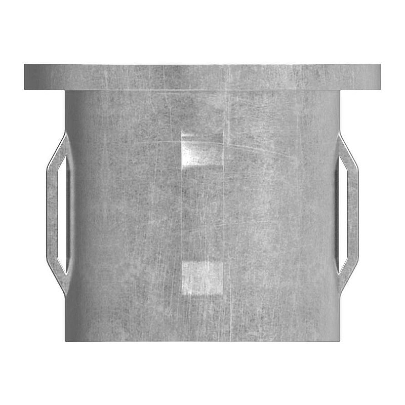 Stahleinschlagkappe, für Rohr 33,7mm
