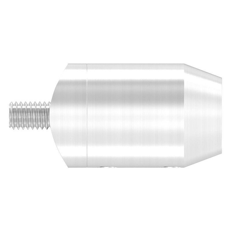 Support de lisse transversale (à insérer en extr. de fer) pour tube 33,7mm, trou borgne 12,2mm, V2A