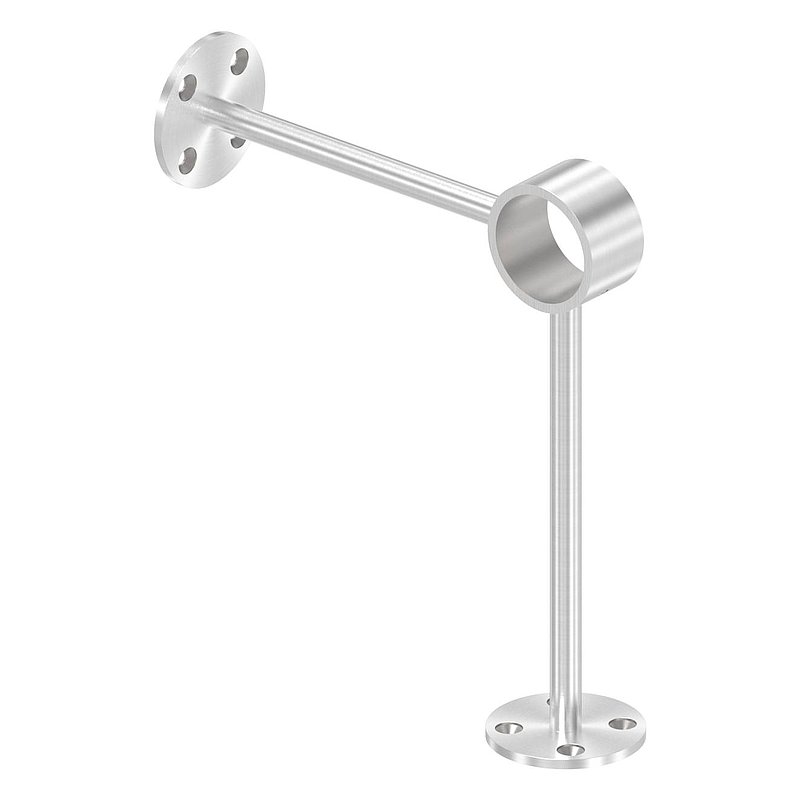 Fußlaufstütze, für Rohr 42,4mm, V2A