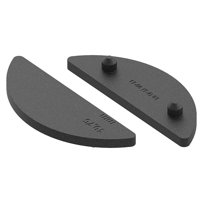 Gummi für Mod. 20/21, VSG-Glas 10,76mm