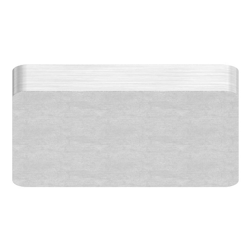 Weld-on plate for tube 30x30, AISI304