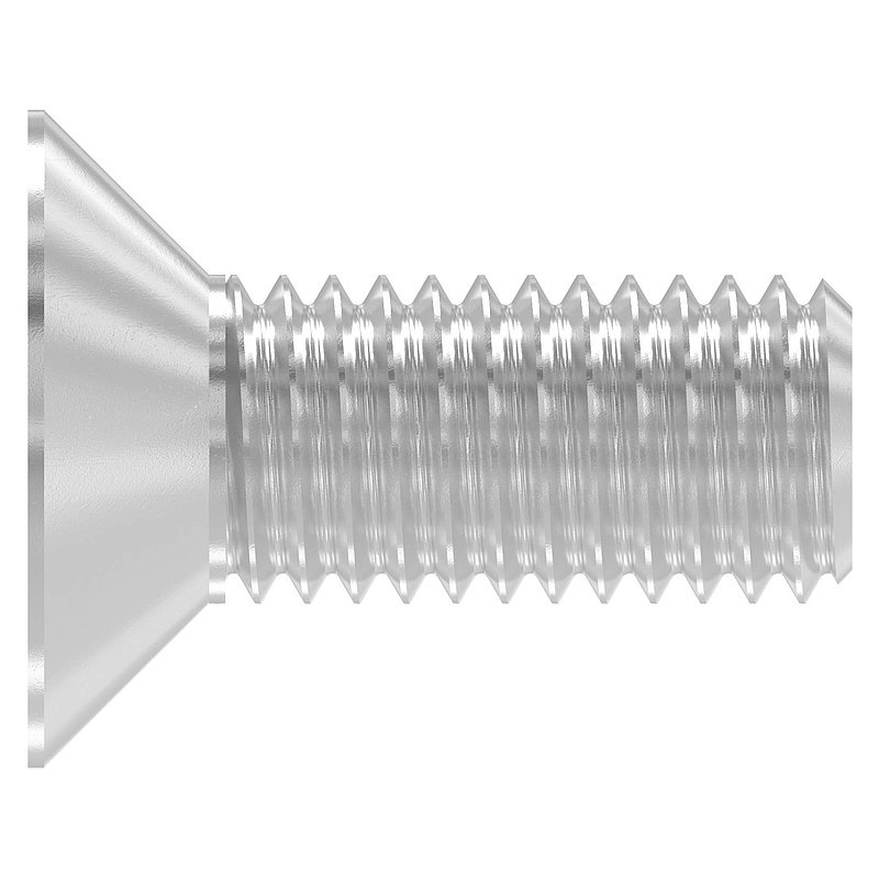 Senkkopfschraube M10x25, V2A, ISO 10642