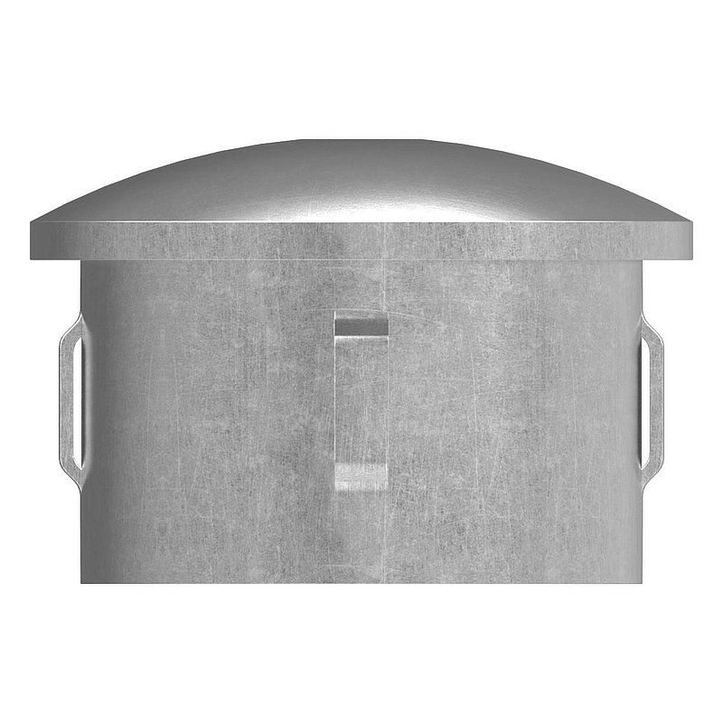 Steel end cap, for 48.3mm tube