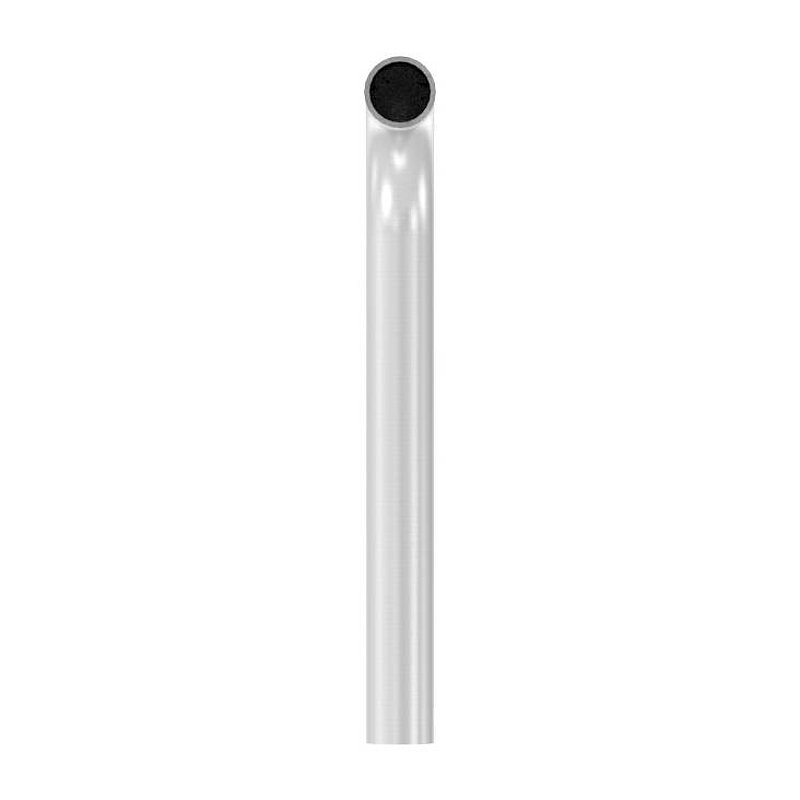Tube bend 90°, made from 26.9x2.0 mm tube, AISI304