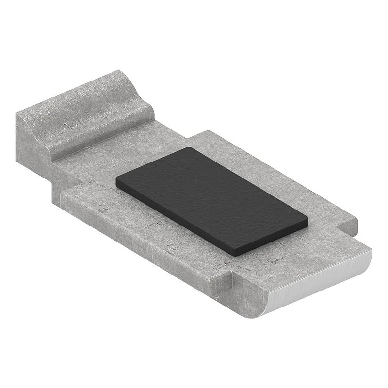 Sicherungsplatte für Mod. 14 , V2A